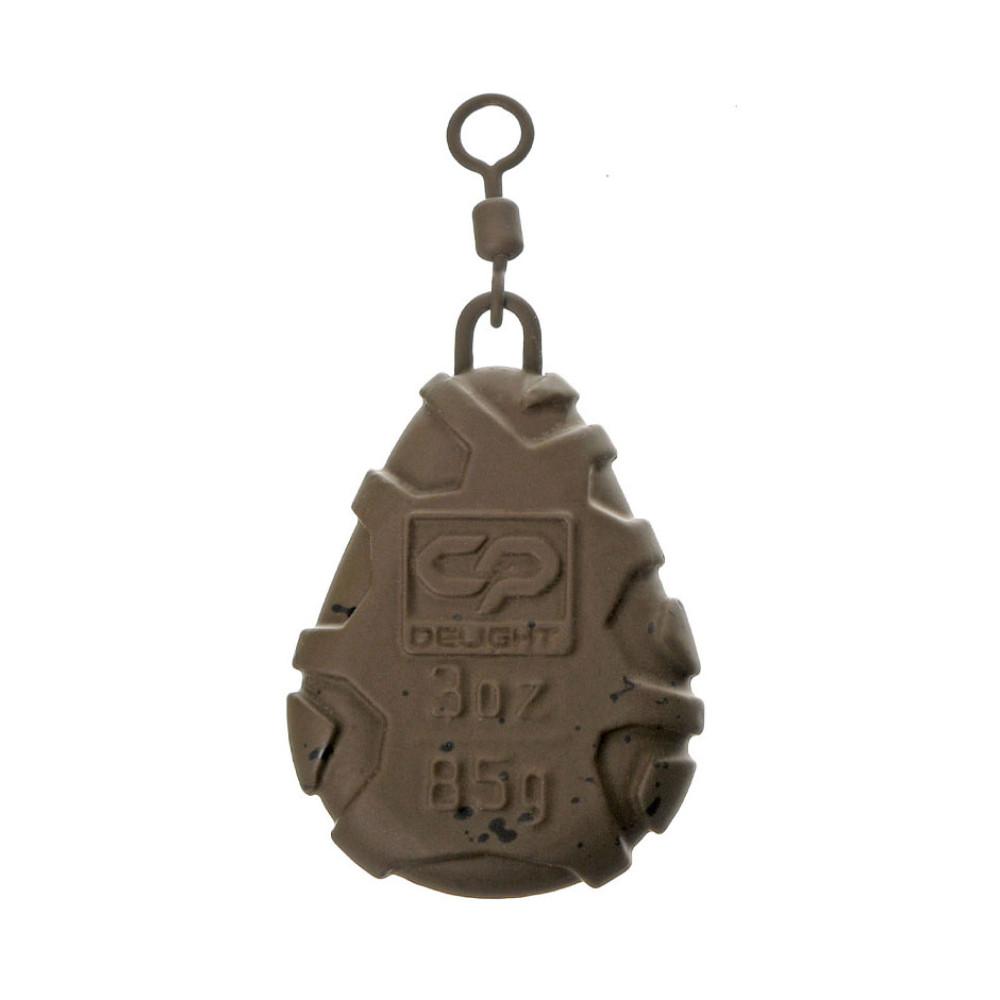 DELIGHT FLAT PEAR SWIVEL LEAD 3.0oz/85g (CPDTFPS85) 