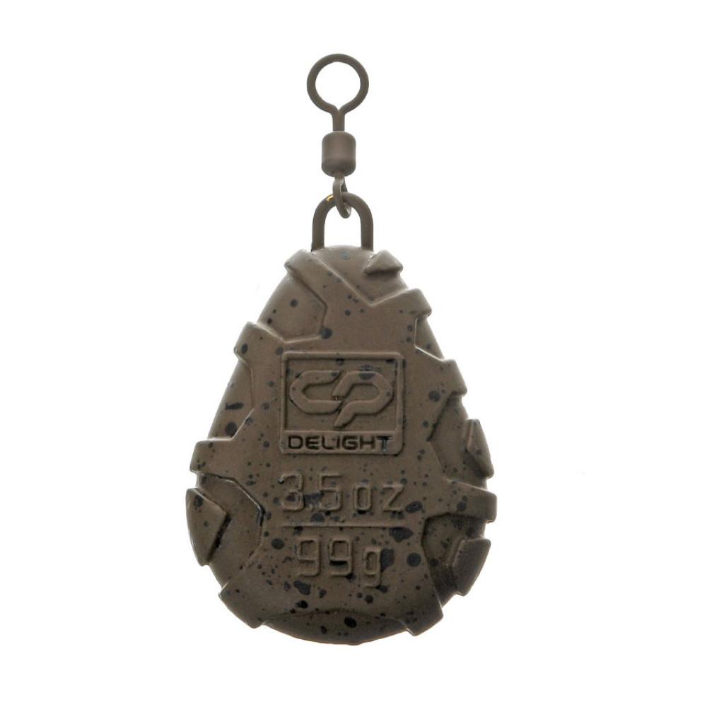 DELIGHT FLAT PEAR SWIVEL LEAD 3.5oz/99g (CPDTFPS99) 