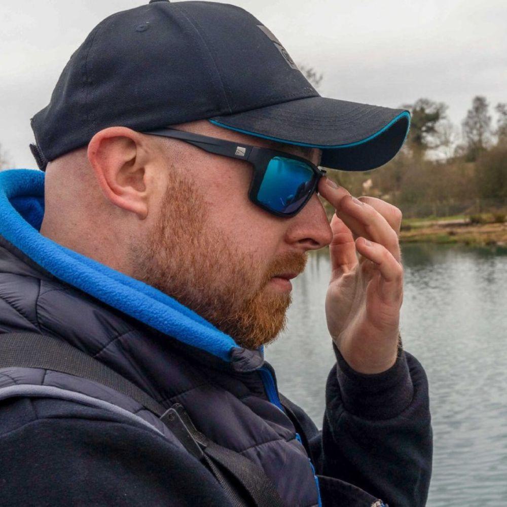 INCEPTION WRAP SUNGLASSES-ICE BLUE LENS (P0200450) 