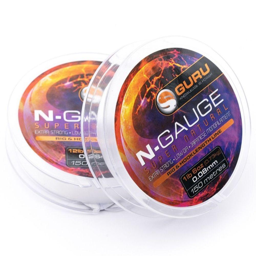 GURU N-GAUGE SUPER NATURAL CLEAR 150m 0.26mm (GNSN26) 