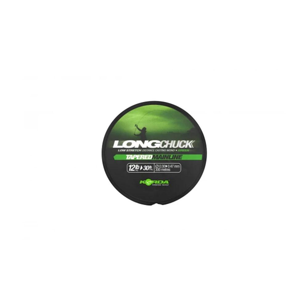 LONGCHUCK TAPERED MAINLINE GREEN 12-30lb/0.30-0.47mm (KDCM13) 