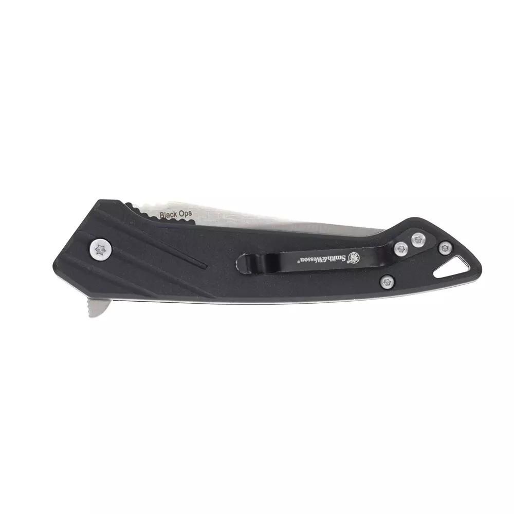 Smith & Wesson sklopivi dzepni noz Black Ops Recurve blister 