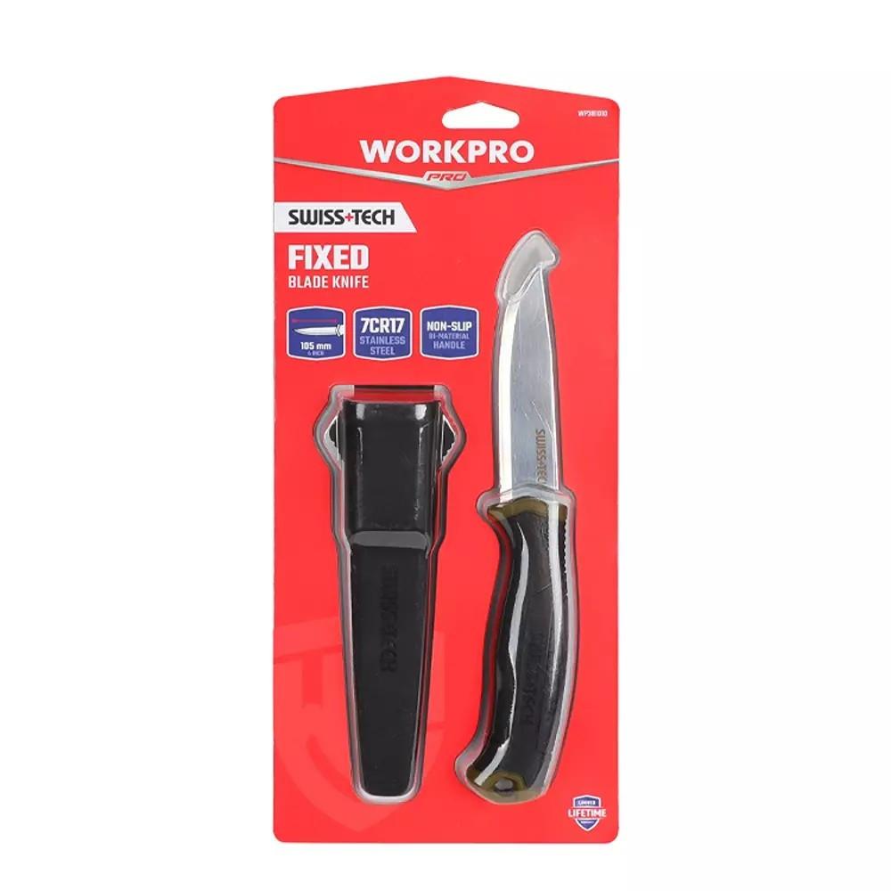 Workpro x Swiss tech 4-incni bodez sa plasticnim koricama 