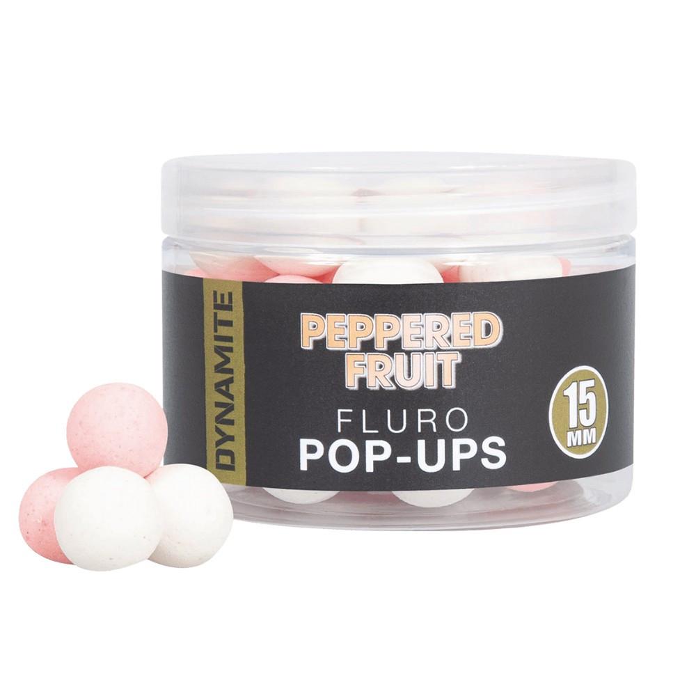 DYNAMITE BAITS Peppered Fruit Fluropopup 15mm (DY1924) 