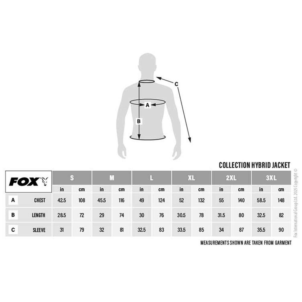 Fox Collection Hybrid jacket B/O XXL (CCL338) 
