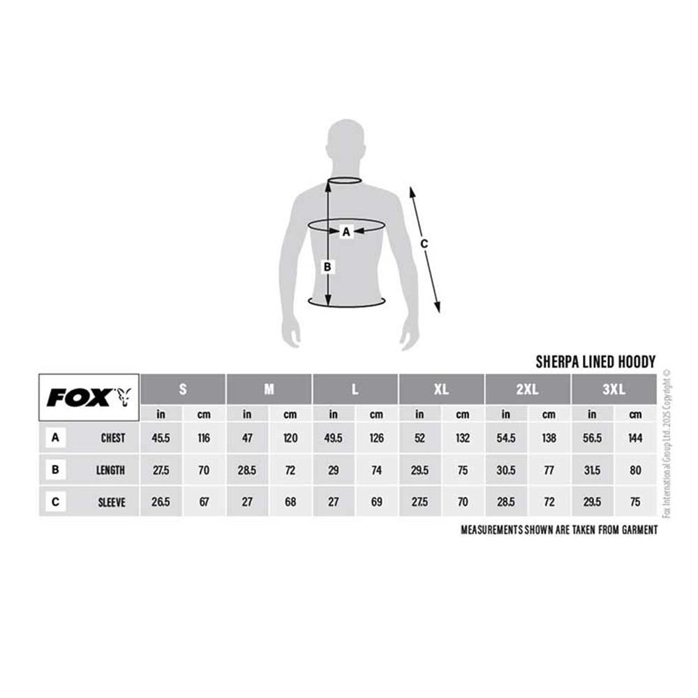 Camo full zip prem sherpa 310 hoodie - XXXL (CFX527) 