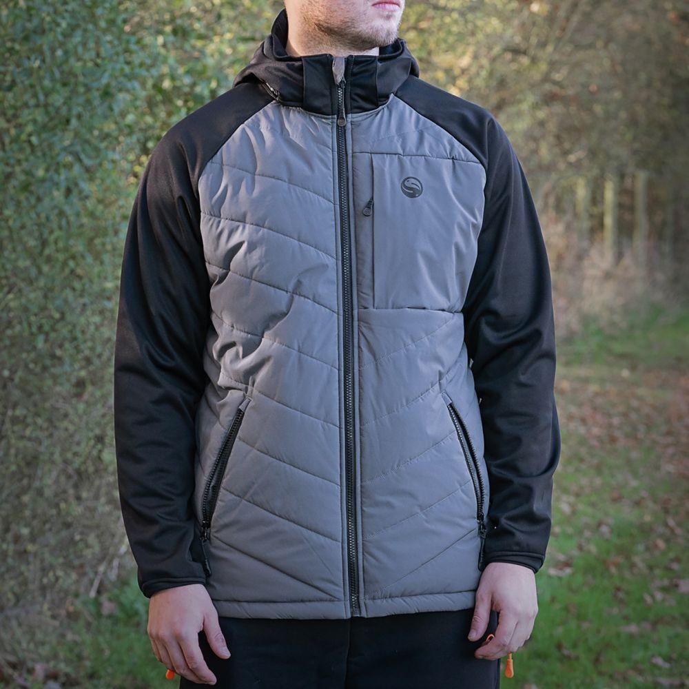 GURU HYBRID JACKET CHARCOAL XL (GCL343) 