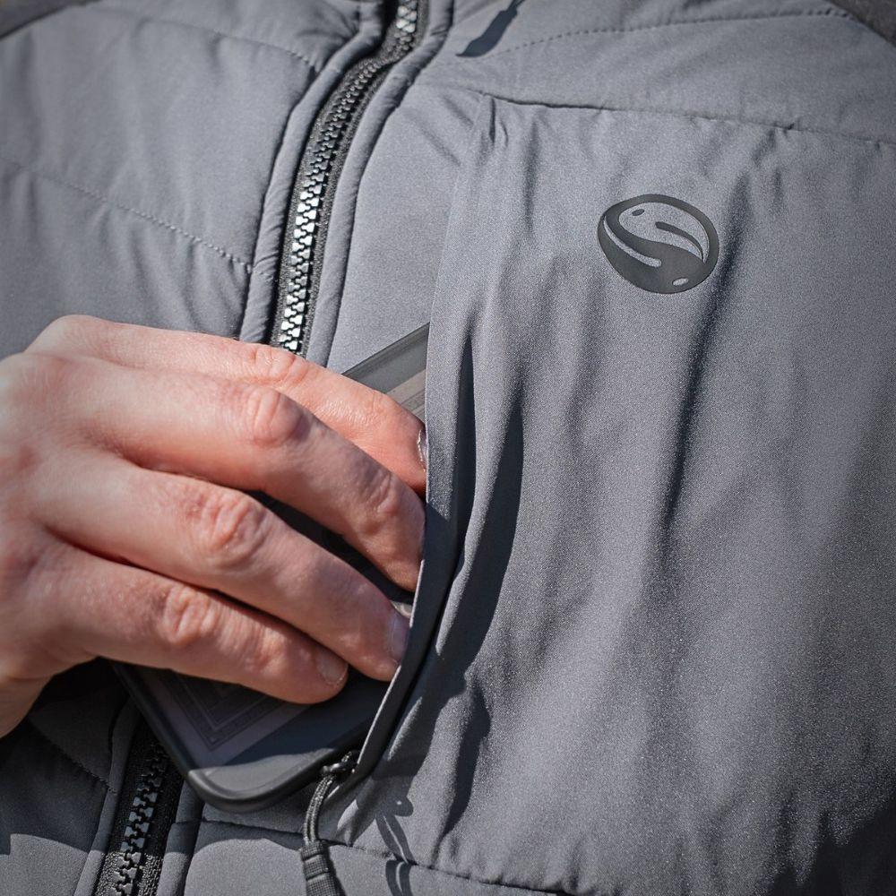 GURU HYBRID JACKET CHARCOAL XL (GCL343) 